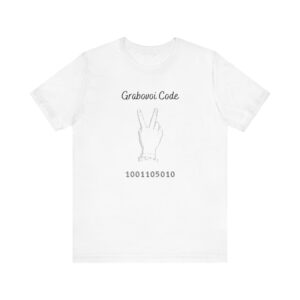 Grabovoi Peace Unisex Jersey Short Sleeve Tee
