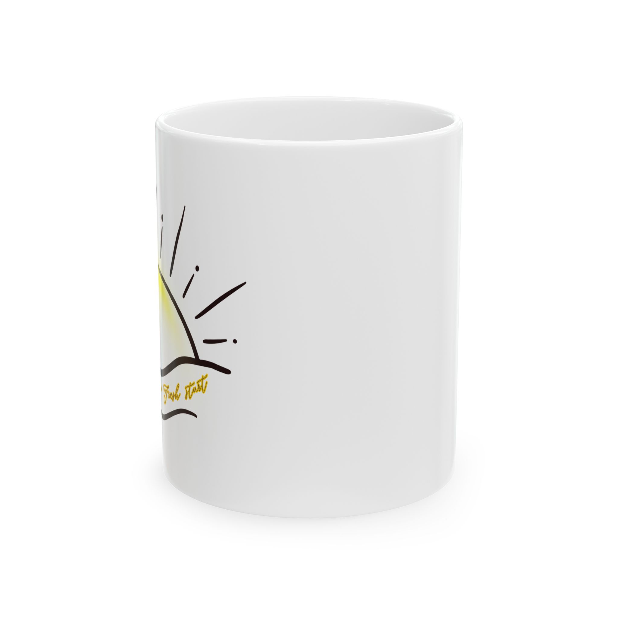 Sunrise Ceramic Mug – "Cowboy is a State of Mind" Coffee Cup (11oz, 15oz) - Image 3