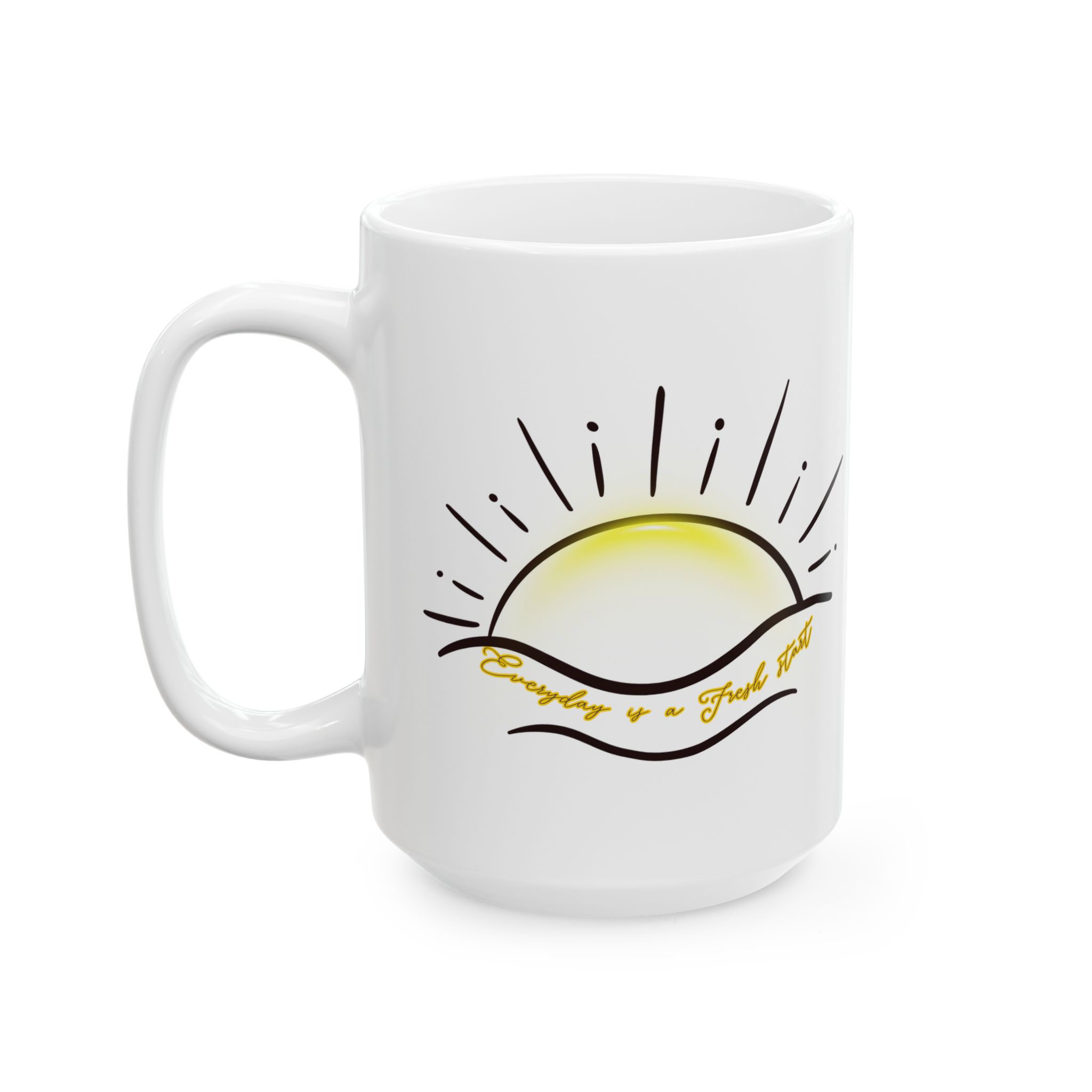 Sunrise Ceramic Mug – "Cowboy is a State of Mind" Coffee Cup (11oz, 15oz) - Image 8