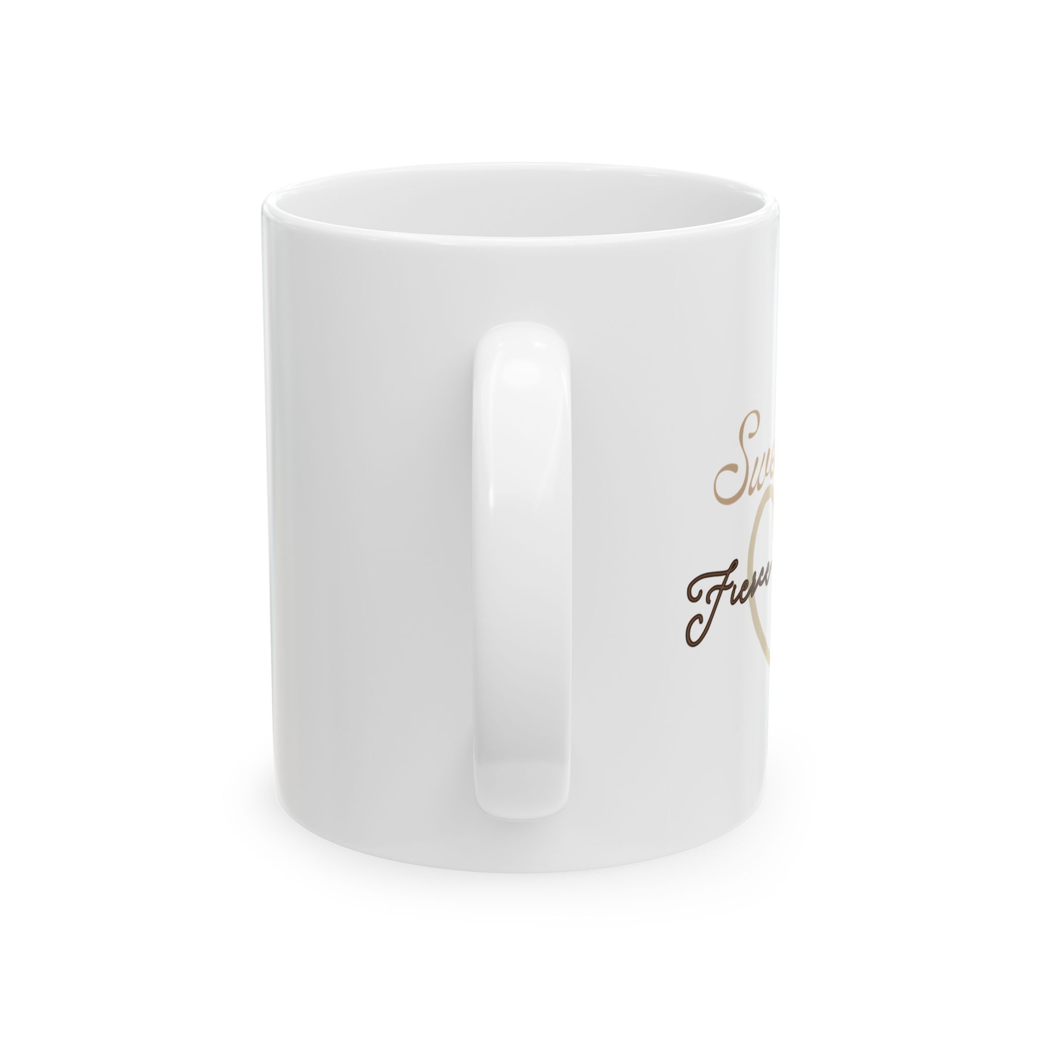 Sweet Soul Fierce Heart Inspirational Script Ceramic Mug — "Soul & Heart" Coffee Cup (11oz, 15oz) - Image 4